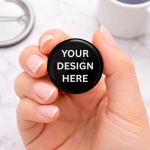 Custom Pin Bros Buttons Round Size 37mm Metal Back Cover Custom Pin Bros Buttons Round Size 37mm Metal Back Cover